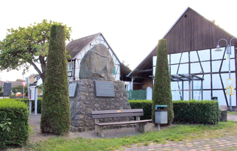 Das Separtisten-Abwehr"-Denkmal in Bad Honnef-Aegidienberg, Ortsteil Hvel. Foto: 