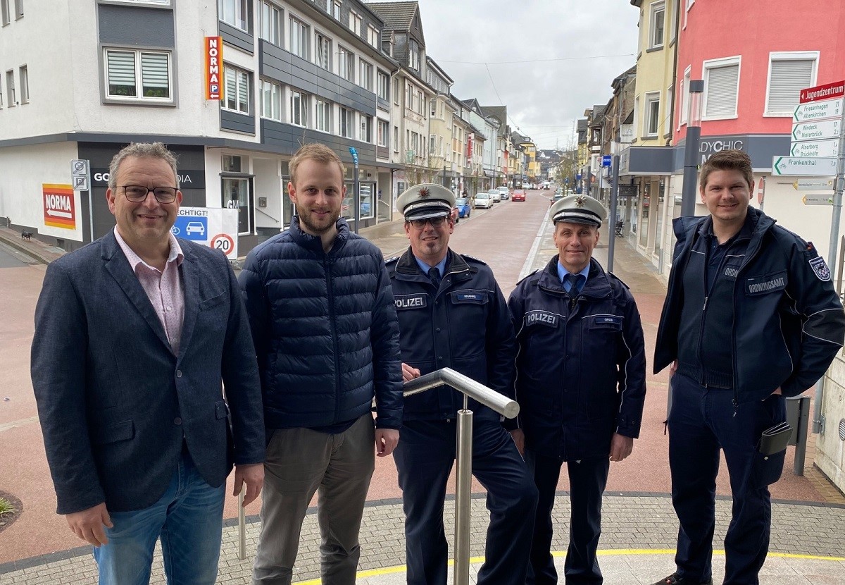 Matthias Reuber lobt Sicherheitskonzept der Stadt Wissen