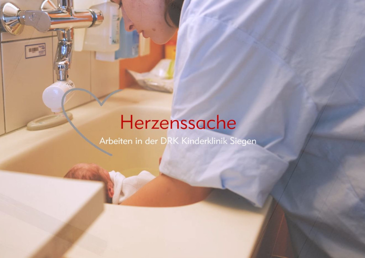 "Herzenssache" - Kinderklinik Siegen startet Kampagne fr ein positives Bild der Kinderkrankenpflege 