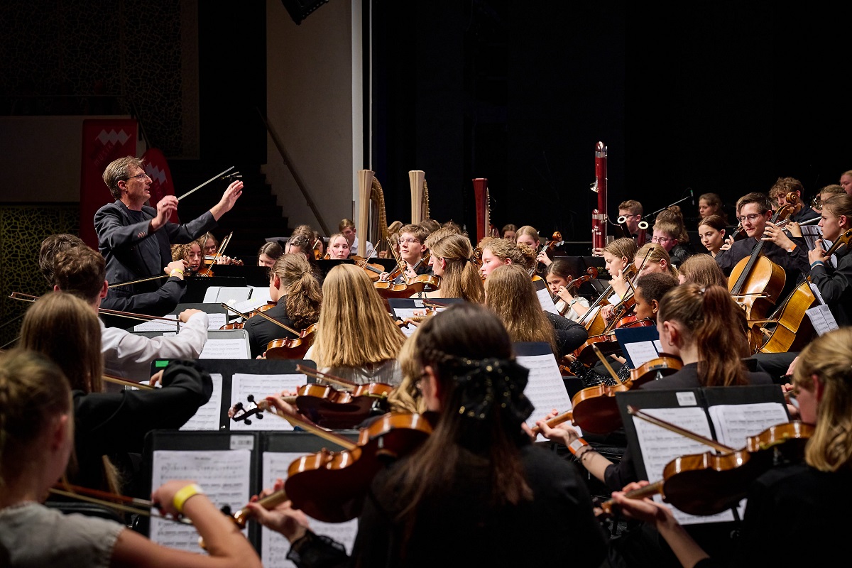 Das Sinfonieorchester (Foto: Landesmusikgymnasium Montabaur)