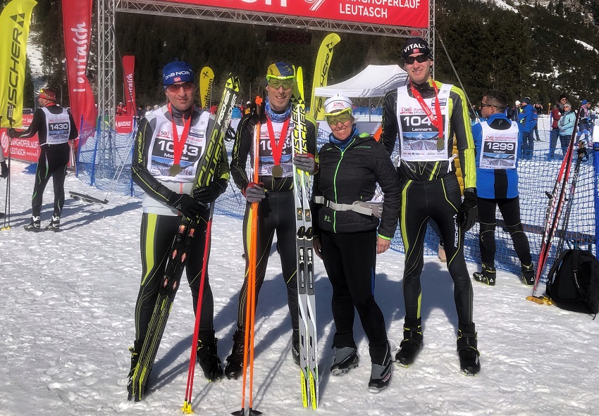 v.l.n.r. Matthias Wiederstein, Andr Schmidt, Petra Schssler und Lennart Sthn (Foto: SVS Emmerzhausen)