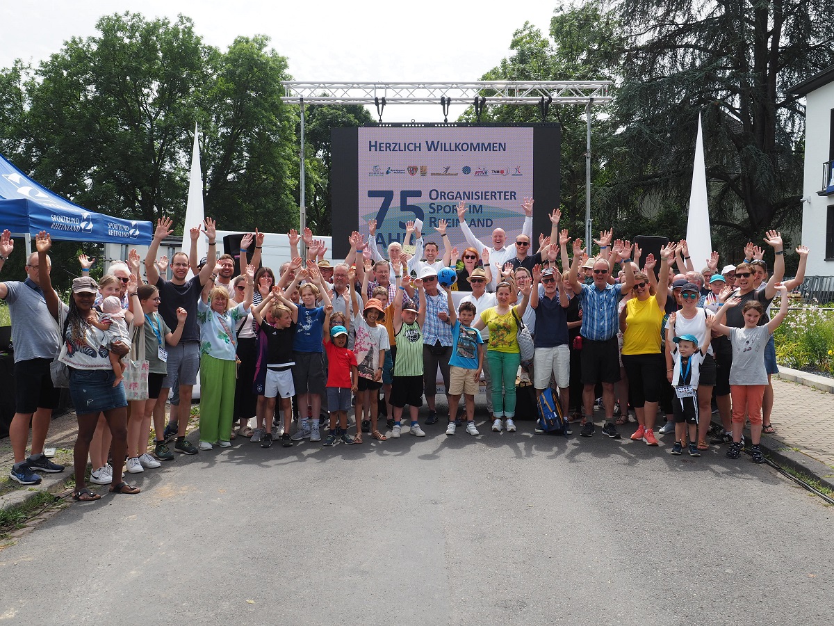 Sportbund Rheinland und Fachverbnde feierten gemeinsames Sommerfest zum Jubilum