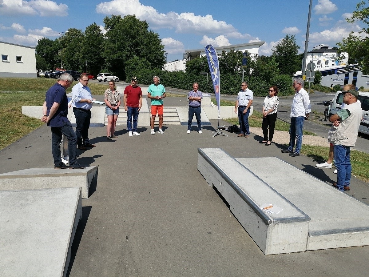 Altenkirchener Glockenspitze: Sportausschuss begutachtet Skate- und Bikepark