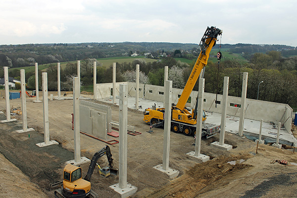 Neue Sporthalle in Aegidienberg nimmt Formen an