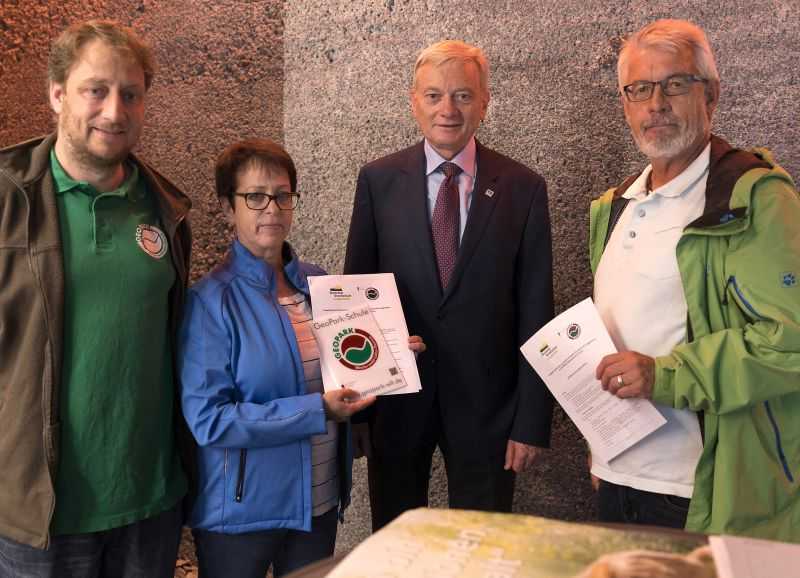 Langenhahner Grundschler sind jetzt echte Geopark-Forscher 