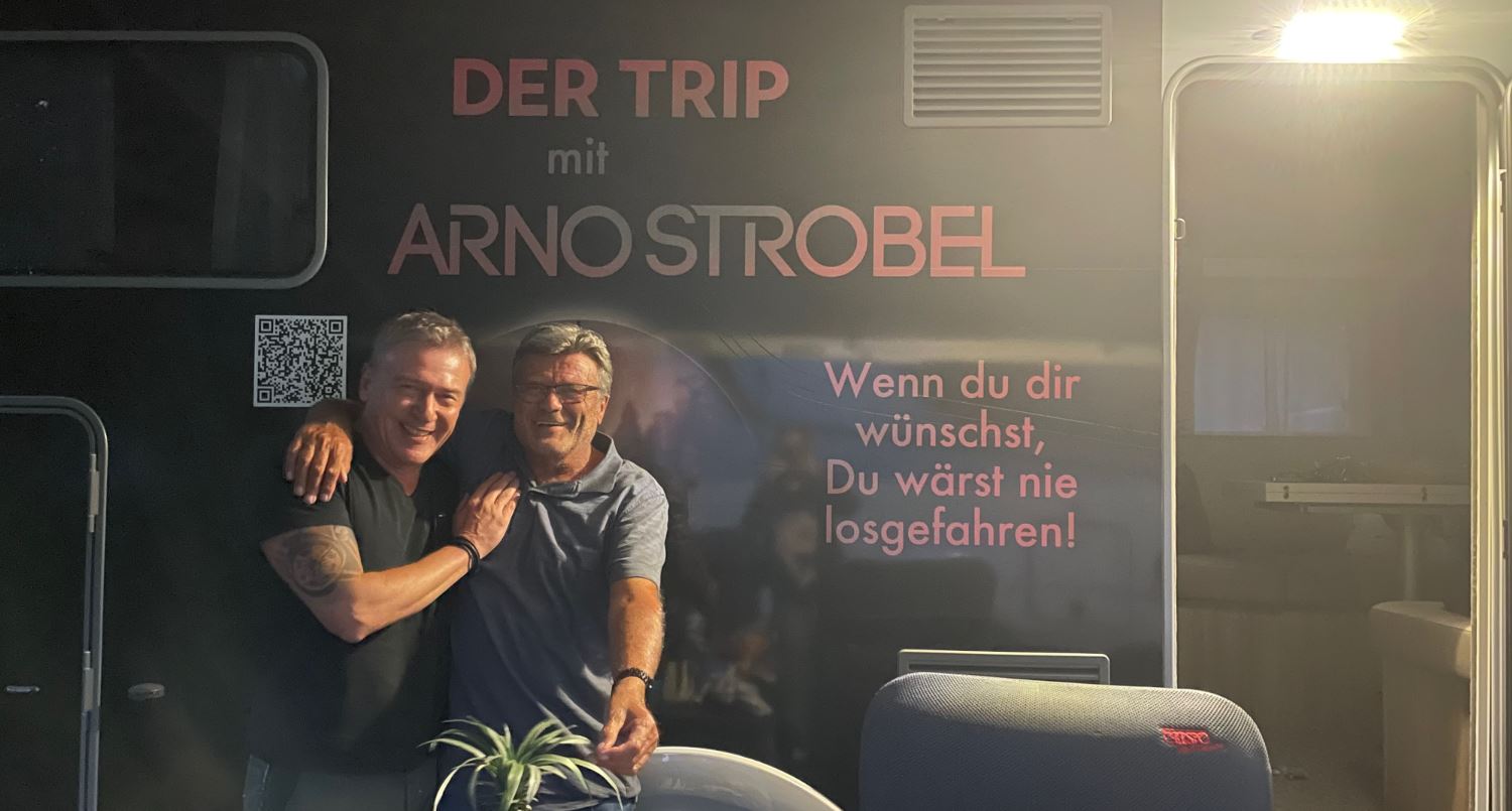 Spiegel-Bestsellerautor Arno Strobel prsentierte in der Buchhandlung Reuffel seinen neuen Thriller "Der Trip". (Foto: Veranstalter)