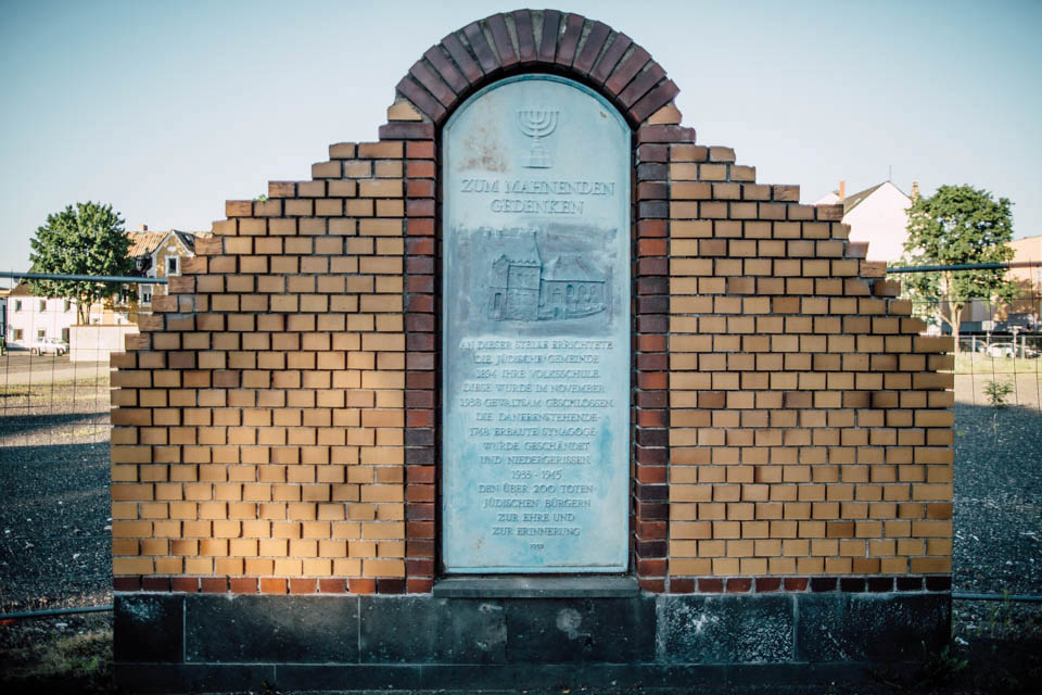 Synagogen-Mahnmal. Foto: Simon Zimpfer