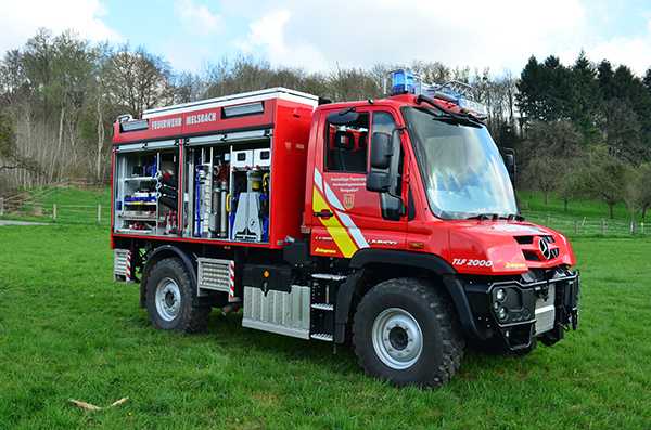 Das neue Fahrzeug. Foto: Feuerwehr Melsbach