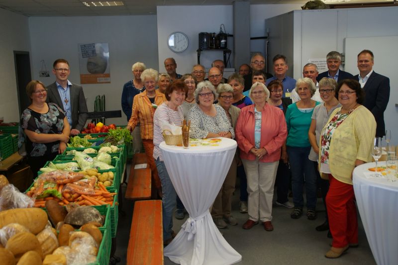 Neuerffnung der Tafelausgabestelle Herschbach. Foto: privat