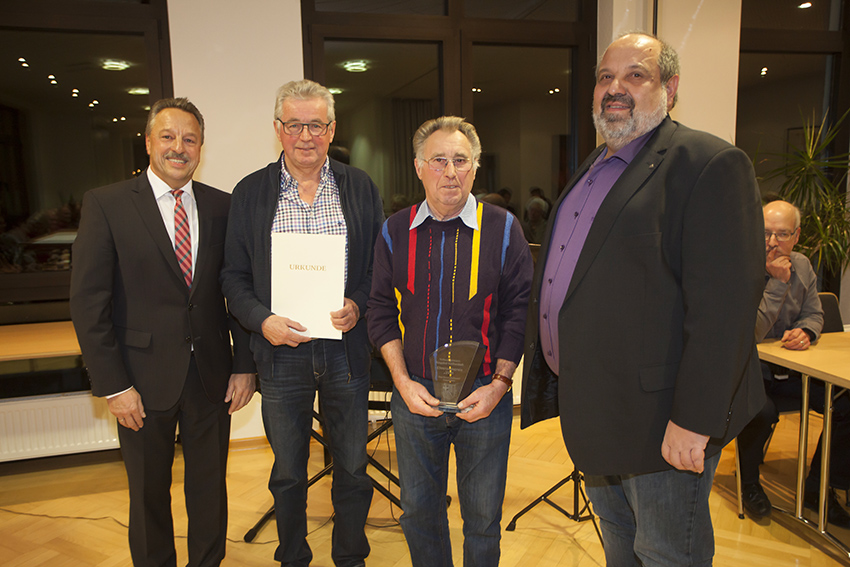 Sportplatz ist Steckenpferd von Klaus Krmer und Georg Lehr