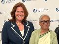 Sandra Weeser MdB ehrt indische Aktivistin Trupti Mehta mit Walter-Scheel-Preis