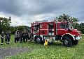 Einsatzkrfte der VG Bad Hnningen testen die modernisierten Feuerwehrfahrzeuge