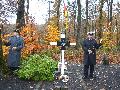 Gedenkfeier zum Volkstrauertag mit der Reservisten-Kameradschaft Dreisbacher Land in Steimel