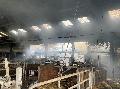 Scheunenbrand in Irmtraut: Feuerwehr verhindert Brandausbreitung