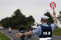 Kontrollstelle fr den motorisierten Zweiradverkehr durch die Polizeiinspektion Linz