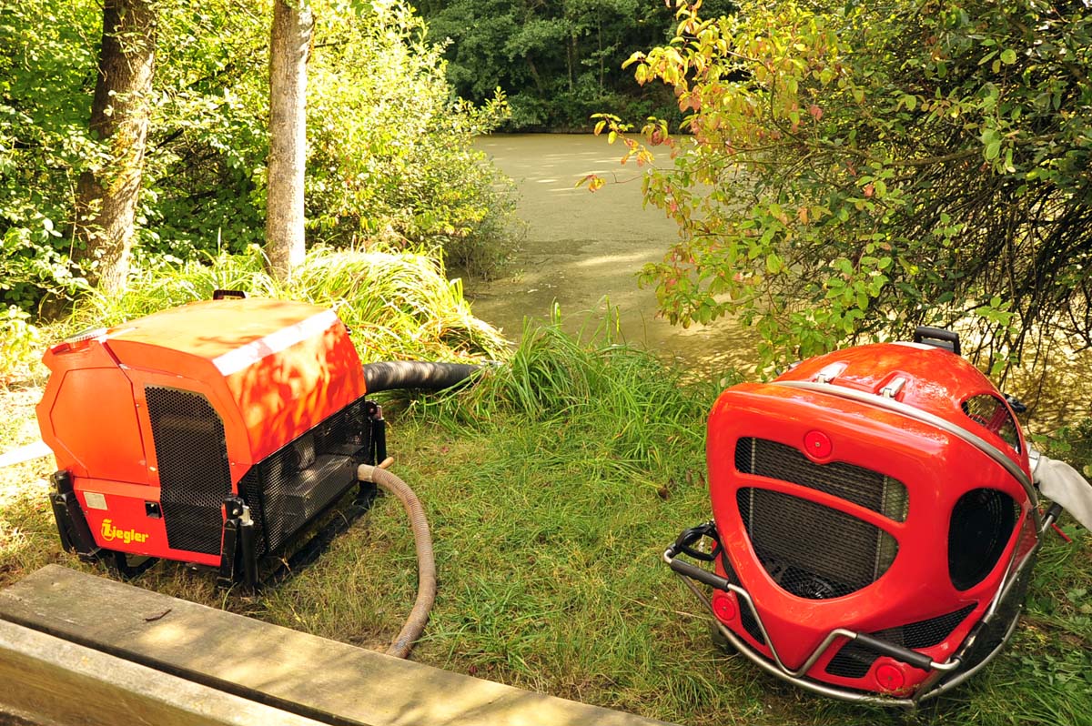 "Industriebrand" im Gewerbegebiet Altenkirchen: Wasserfrderkomponente gut vorbereitet