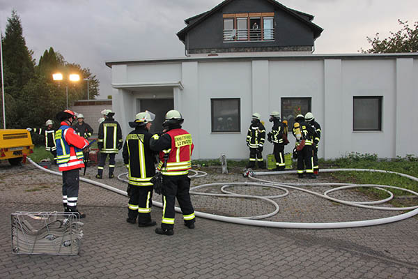 Wehren Engers und Neuwied ben gemeinsam den Ernstfall