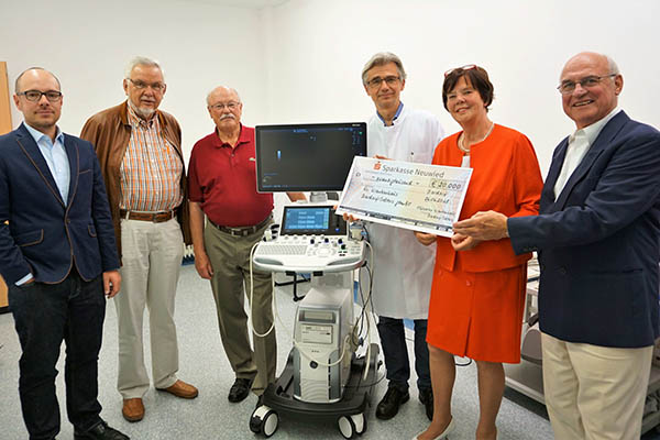 Neues Ultraschallgert  im Krankenhaus Selters