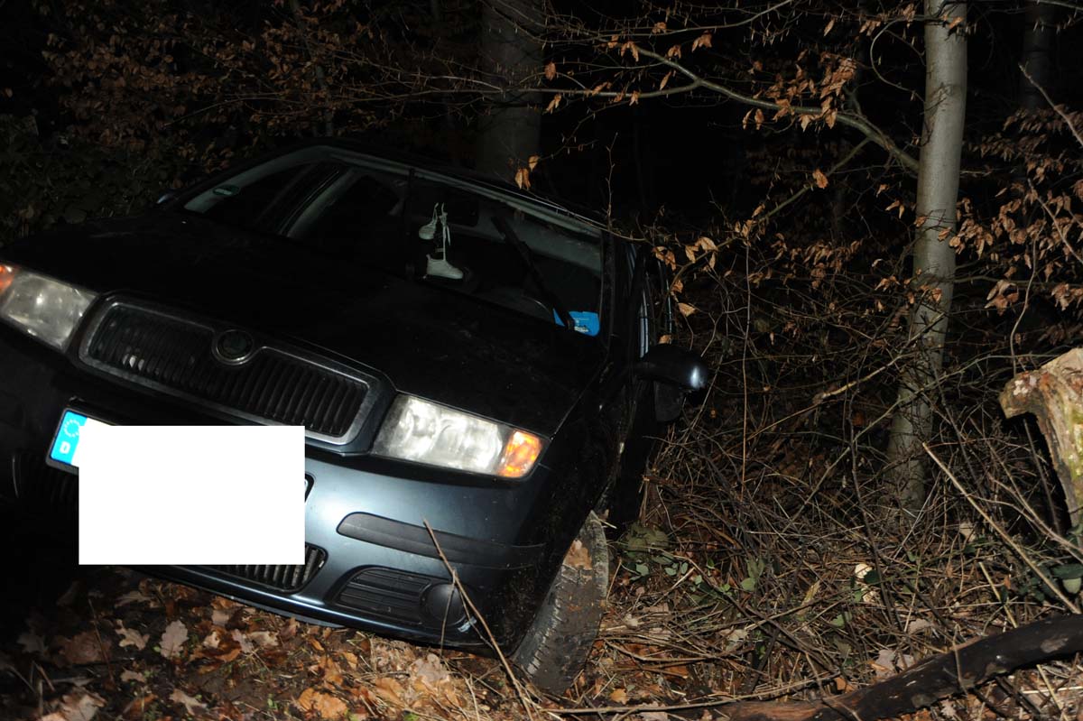 Verkehrsunfall auf der Kreisstrae 37 zwischen Hilgenroth und Bachenberg