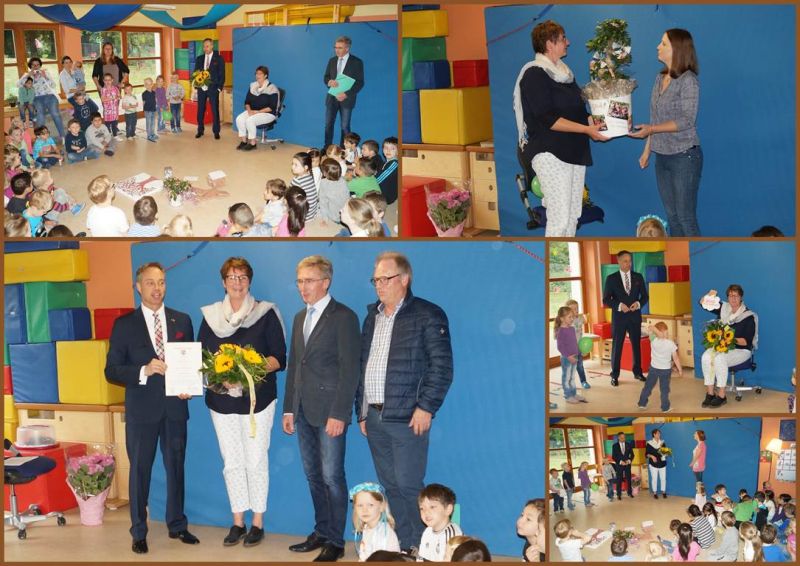 Leiterin der Kindertagessttte St. Martin verabschiedet