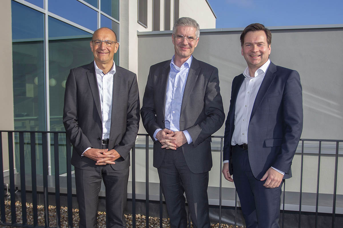 Von links: Gerhard Grn, Thomas Paffenholz und Marc Sinkewitz. Foto: Wolfgang Tischler