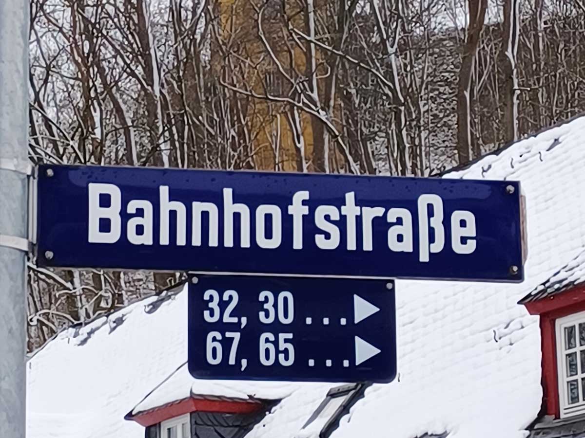 Termin der Brgerversammlung zur Neugestaltung der Bahnhofstrae in Montabaur steht