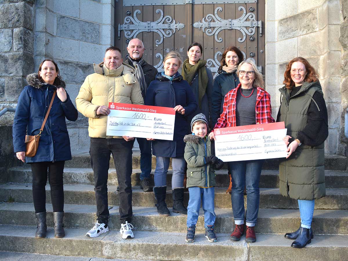 "Sparrow Sisters" spenden zweimal 1.600 Euro an Westerwlder Vereine