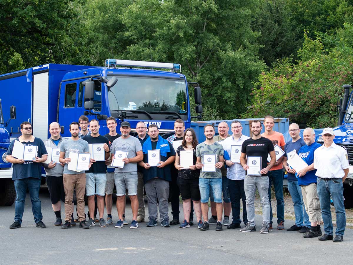 Sommerfest des Technischen Hilfswerks (THW) in Westerburg 