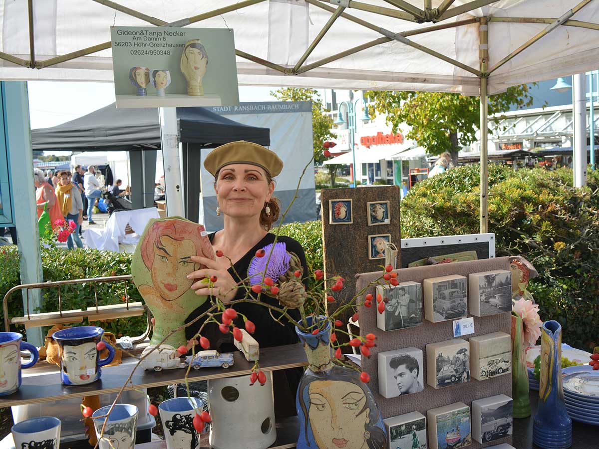 Der 39. Tpfermarkt in Ransbach-Baumbach war wieder ein Mekka fr Liebhaber