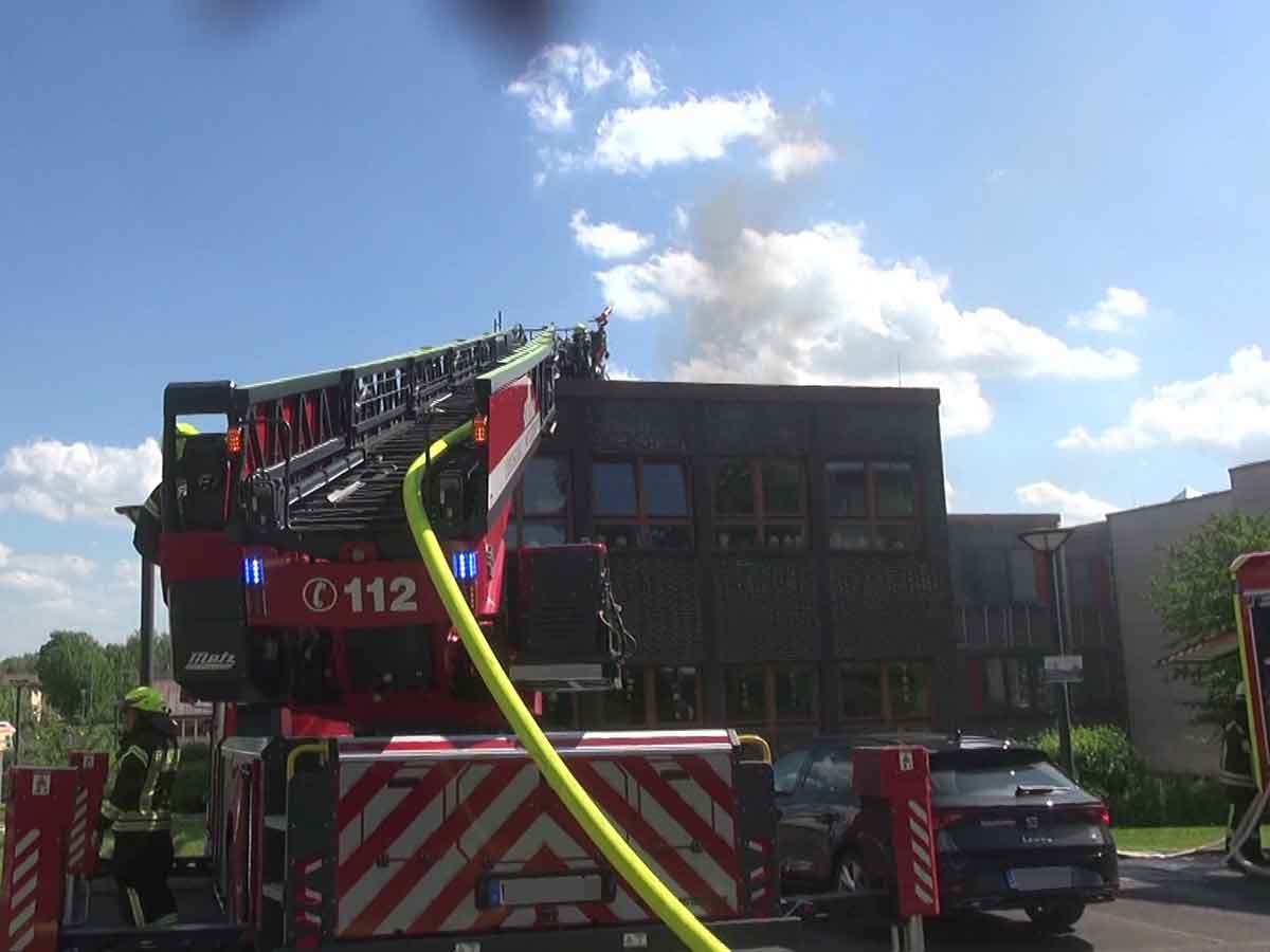 Der Brand an der FFS hat auch Konsequenzen fr den weiteren Schulbetrieb. (Foto: Ralf Steube)