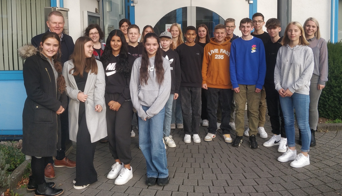 Die Westerwaldschule zu Besuch bei der Verbandsgemeinde Betzdorf-Gebhardshain
(Foto: PM)