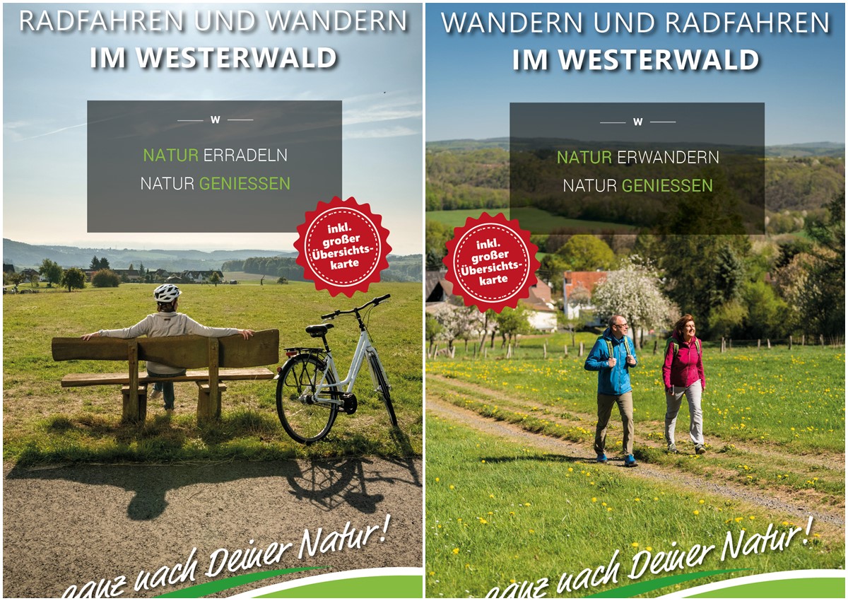 Neu aufgelegt: Rad- und Wanderflyer Westerwald jetzt erhltlich!