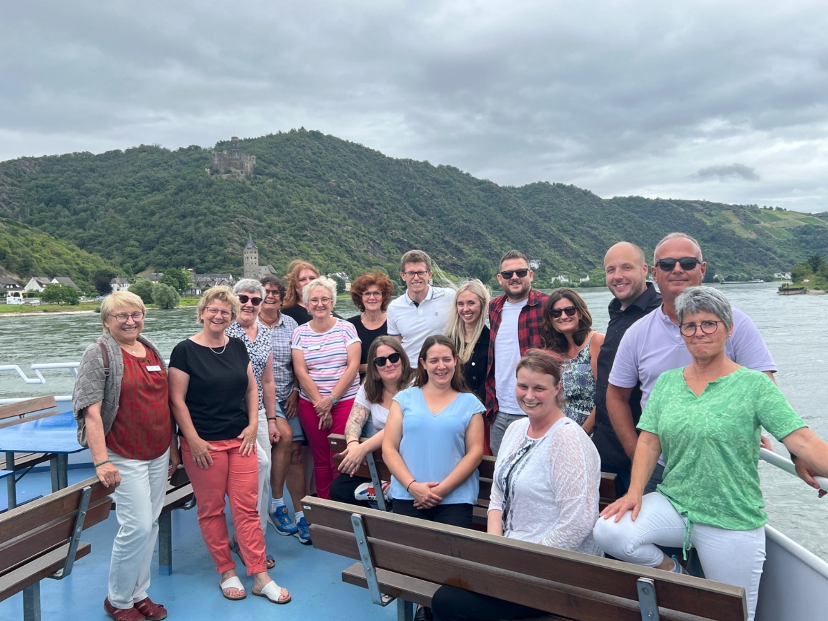 Schifffahrt ber den Rhein (Foto: Astrid Schellenberger/Lions Club Montabaur-Hachenburg)