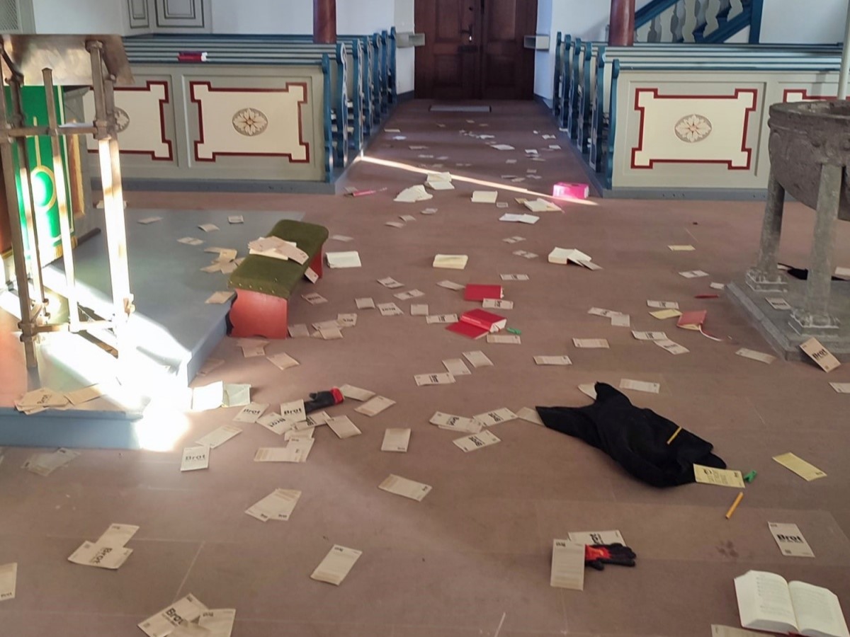 Eskalation von Vandalismus in Neunkirchener Johanneskirche erschttert Gemeinde