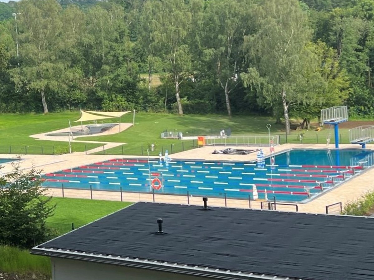 Freibad Unnau ffnet pnktlich zur Sommerferienzeit: Sanierung erfolgreich abgeschlossen