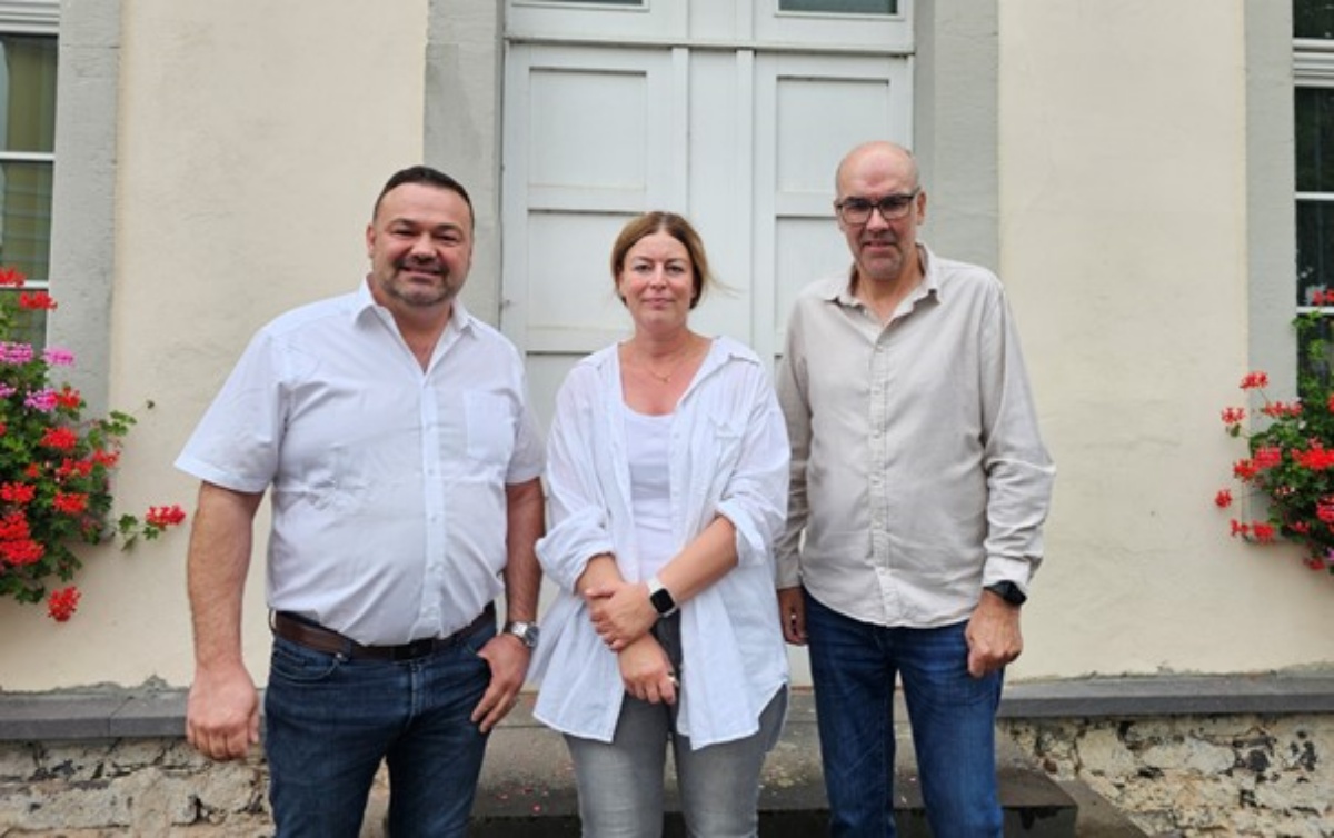 Auf dem Bild die Fraktionsvorsitzenden Roland Weimer (CDU), Nicole Heibel (Grne) und Patrick Jung (FDP) (Foto: Roland Weimer)