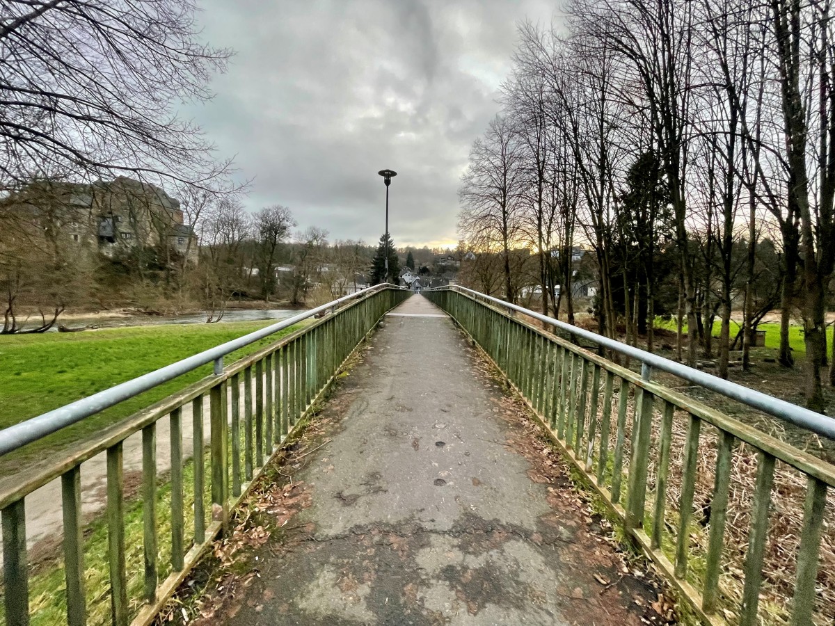 Bauarbeiten der Heubrcke in Schnstein beginnen im Frhjahr