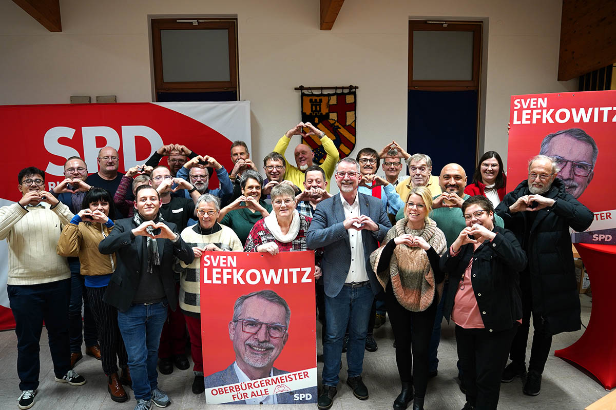 Wahlkampfauftakt fr Sven Lefkowitz 