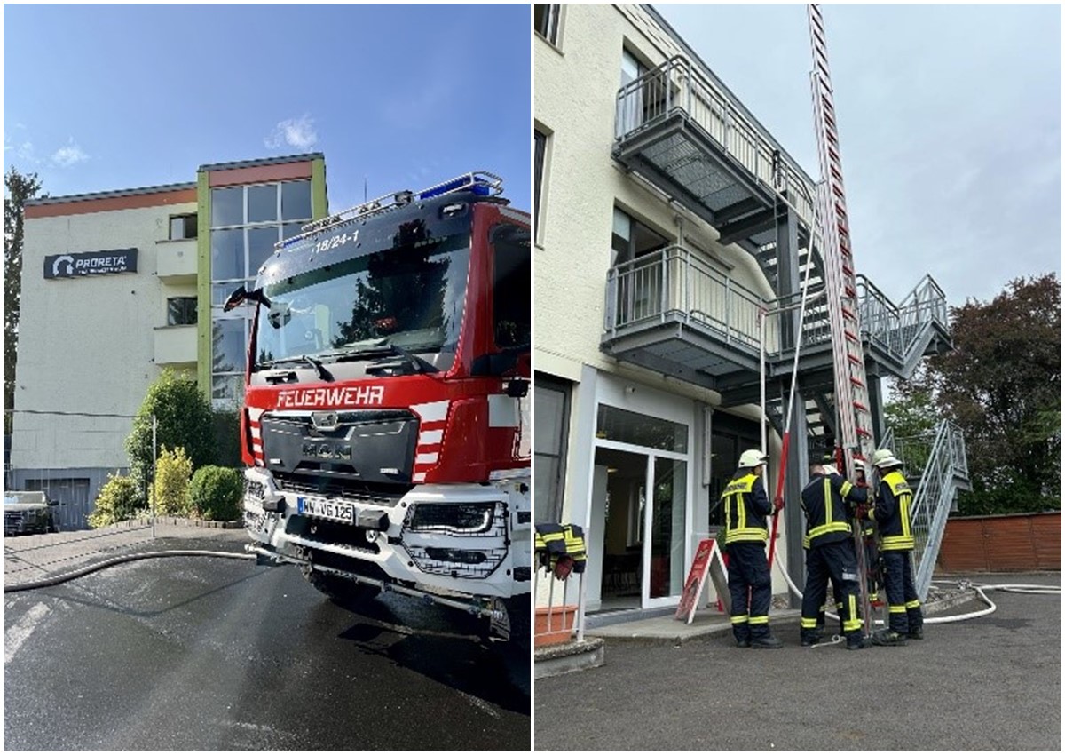 Feuerwehr der Verbandsgemeinde Wallmerod absolvierte Einsatztraining