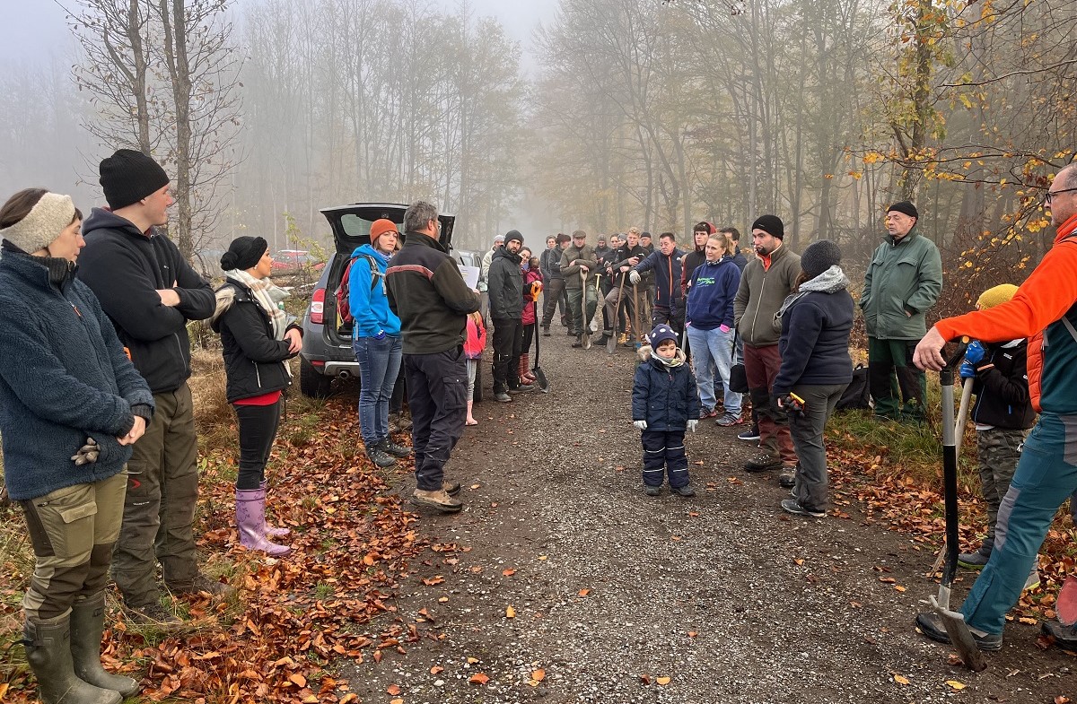 "Komm, wir gehen den Wald retten!": Leuterod forstet auf