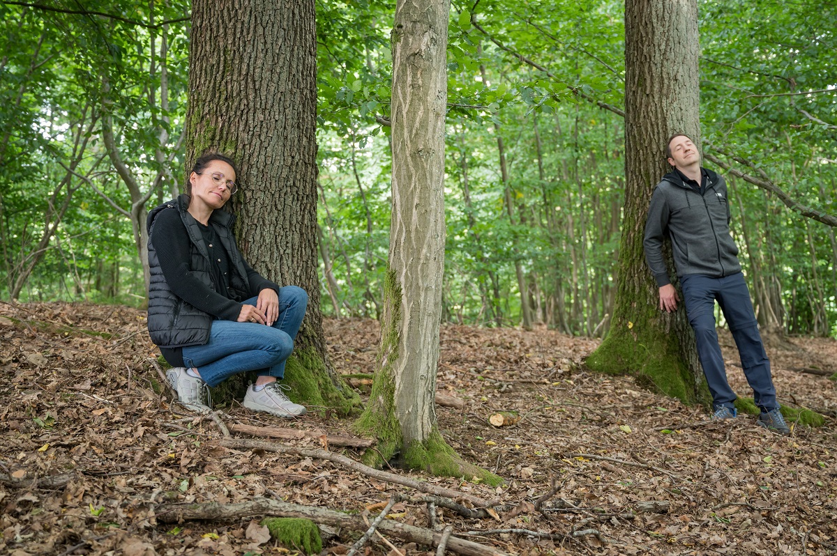 Waldspaziergang mit mentalem Training und Entspannung im Rengsdorfer Land