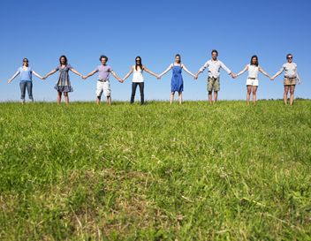 Gemeinsam drauen sein: Walk and Talk. Foto: Veranstalter