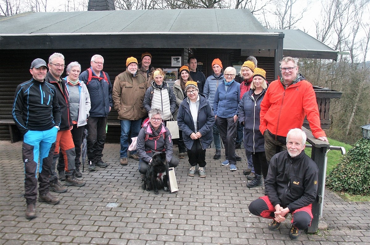 16 Wanderfreunde erkundeten den Westerwaldsteig