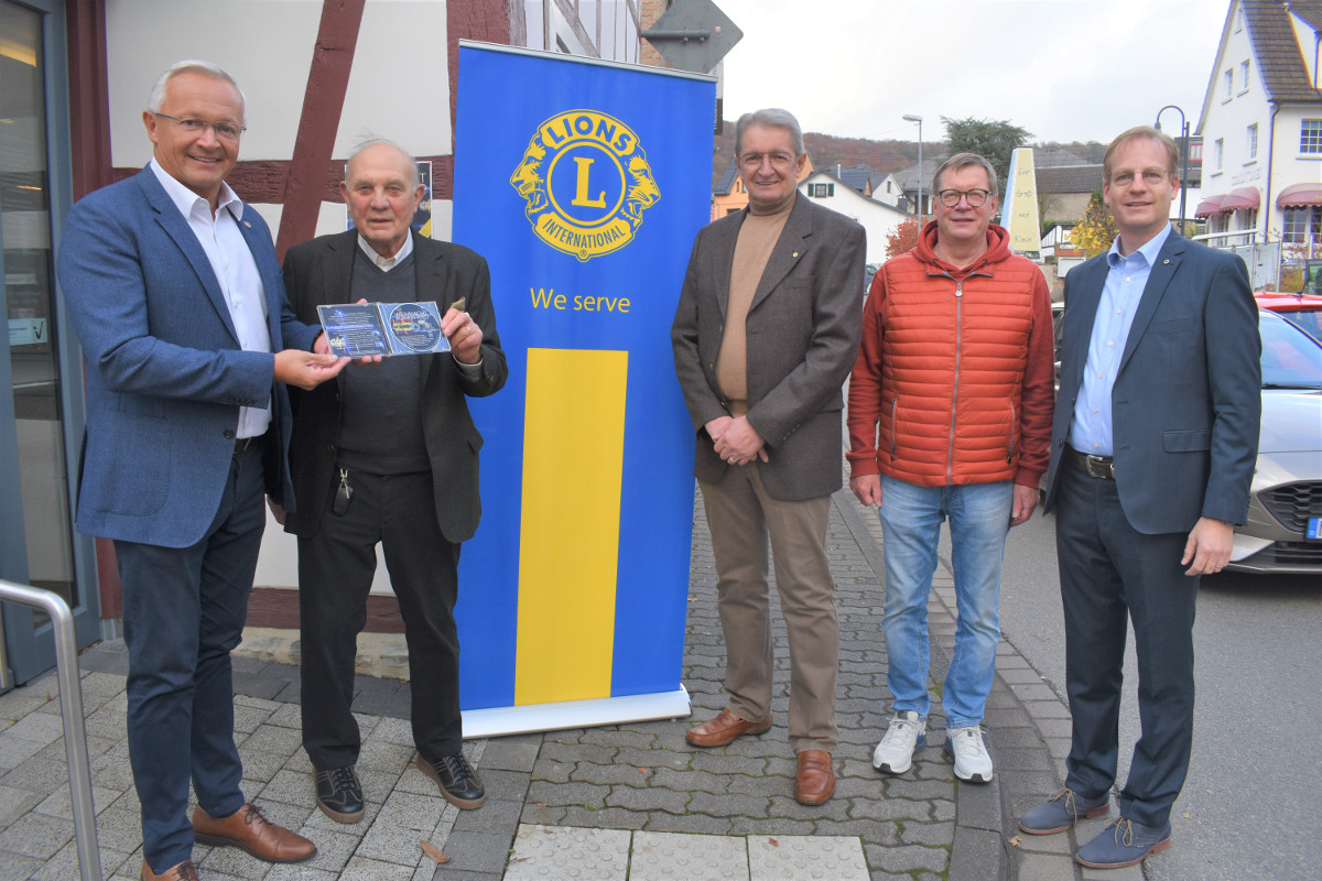 Weihnachts-CD des Lions Club Rhein-Wied: Spenden fr die Musikjugend im Ahrtal