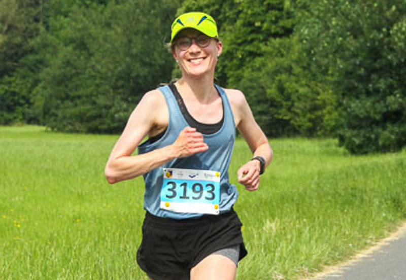 Franziska Schneider Zweite beim Europalauf in Hennef