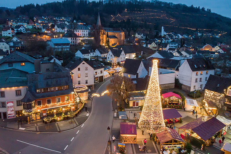 Weihnachtsdorf Waldbreitbach noch bis Ende Januar geffnet 