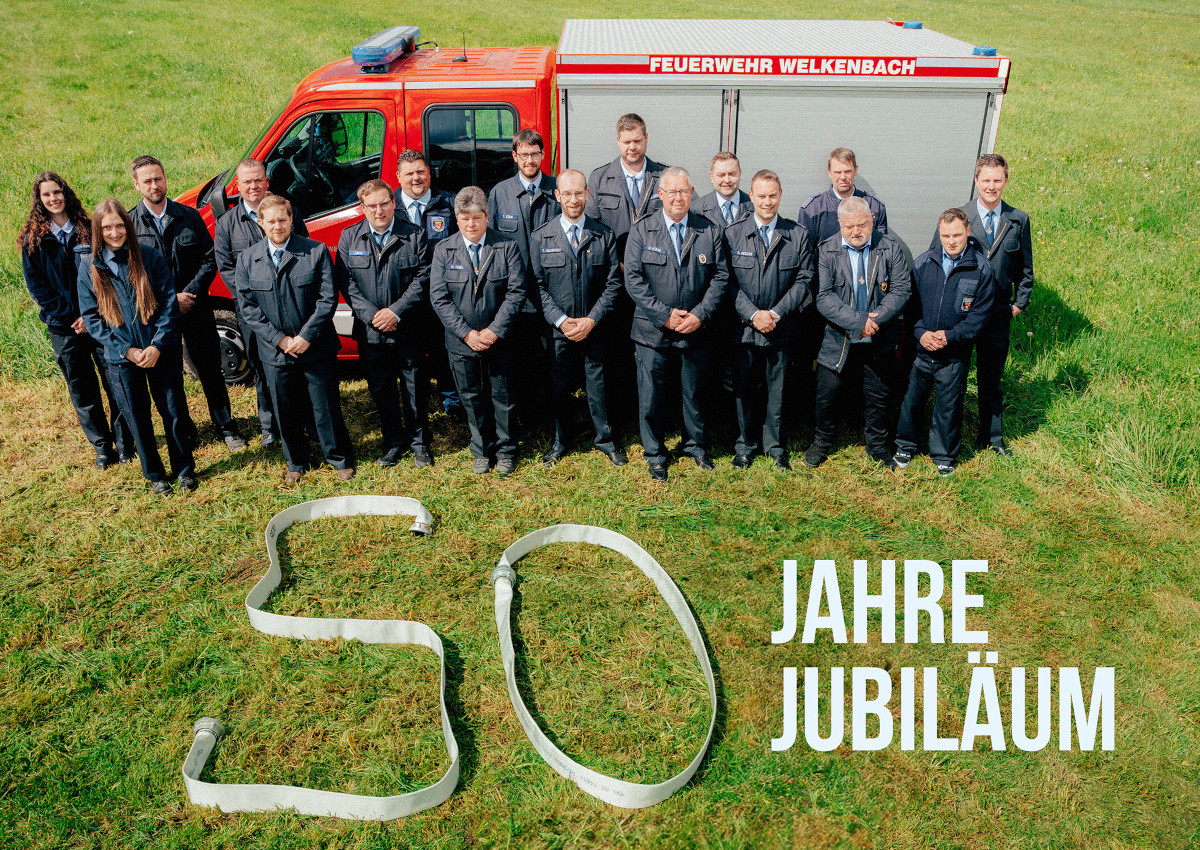 50 Jahre Freiwillige Feuerwehr Welkenbach: Groes Jubilumsfest geplant