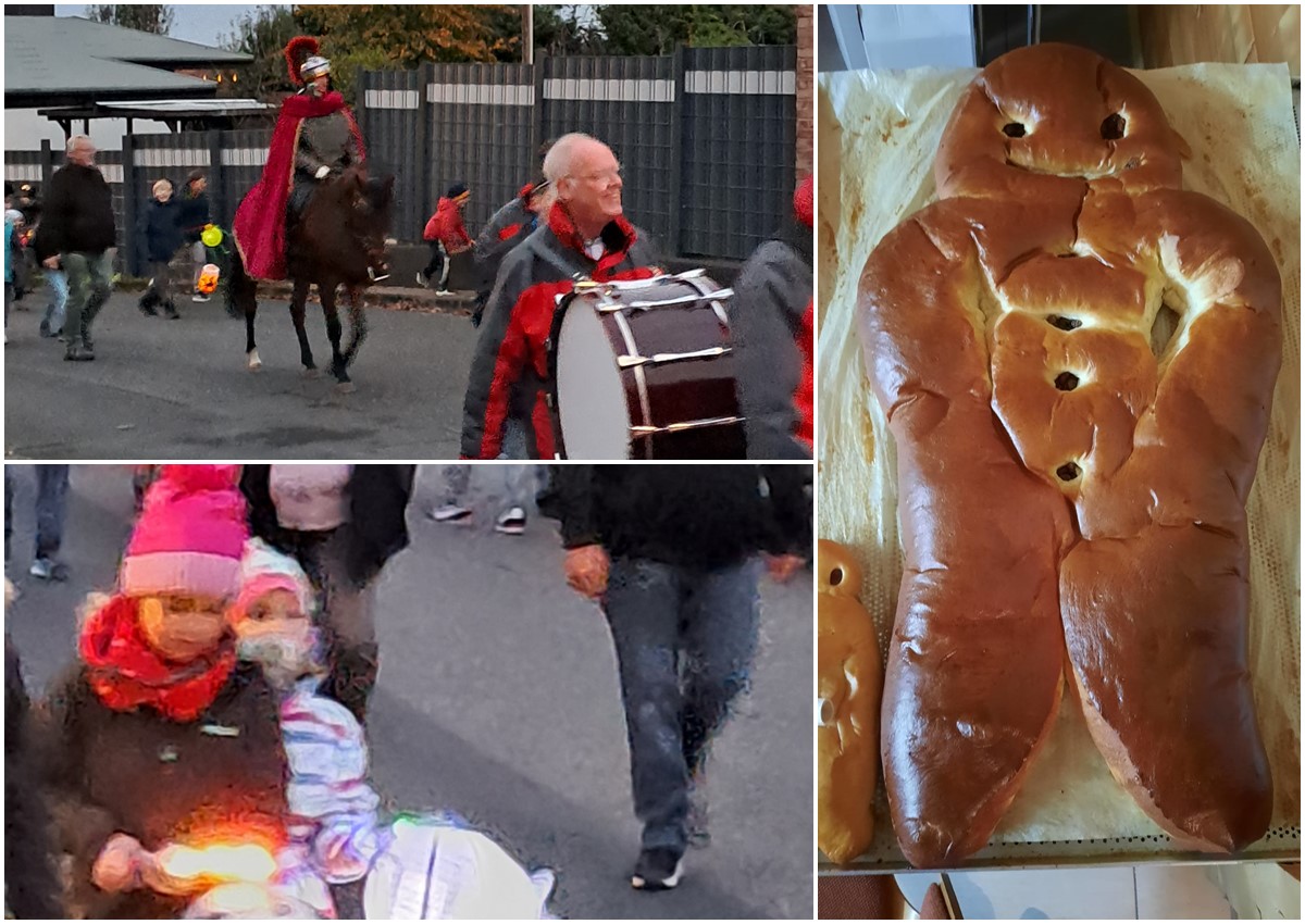 Impressionen vom Martinszug in Windhagen-Stockhausen. (Fotos: Privat)