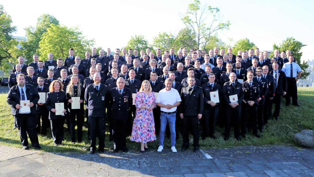 Ein Ehrentag fr die Feuerwehr: VG Wirges dankt den freiwilligen Helfern