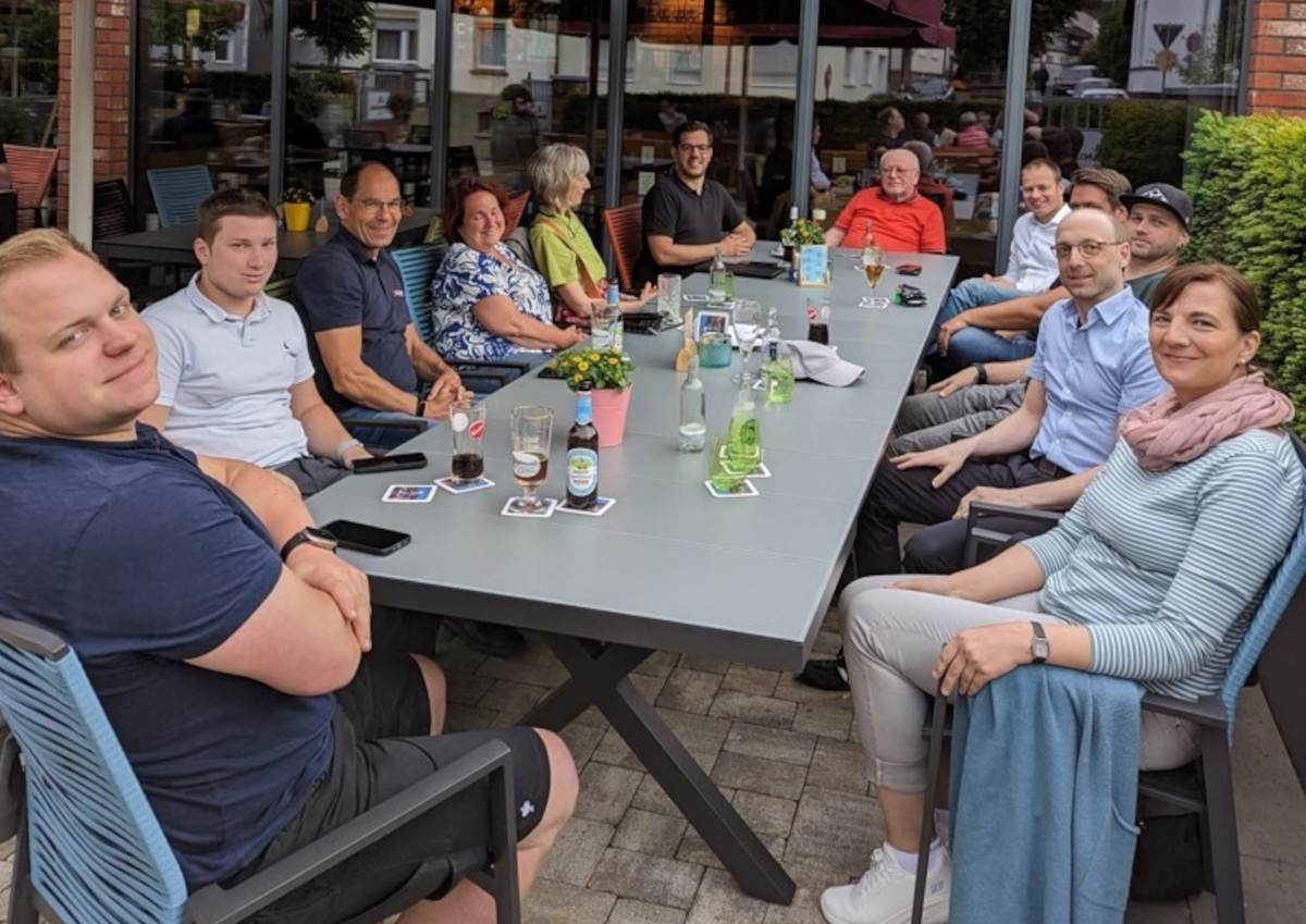 Der Stammtisch fand schon im Juni in der Germania statt. (Foto: Archiv Digitaler Stammtisch Westerwald-Sieg)